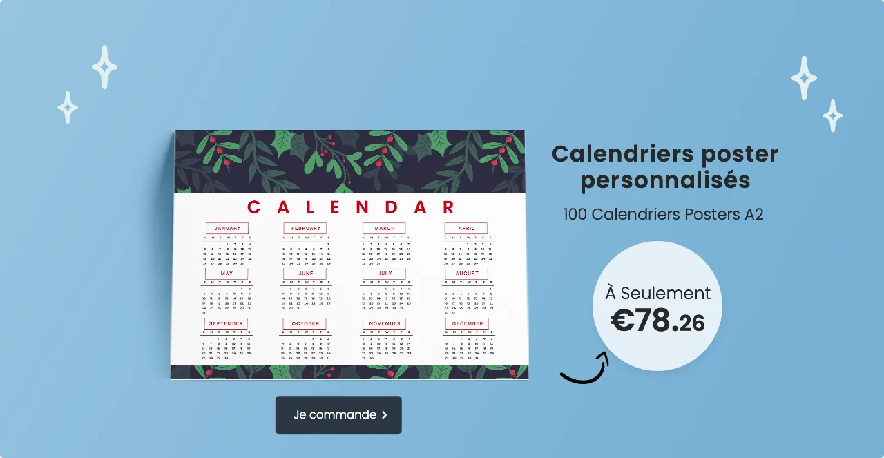 calendrier poster